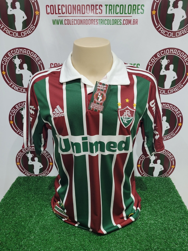 Camisa Fluminense 2010 Tamanho M - Adidas
