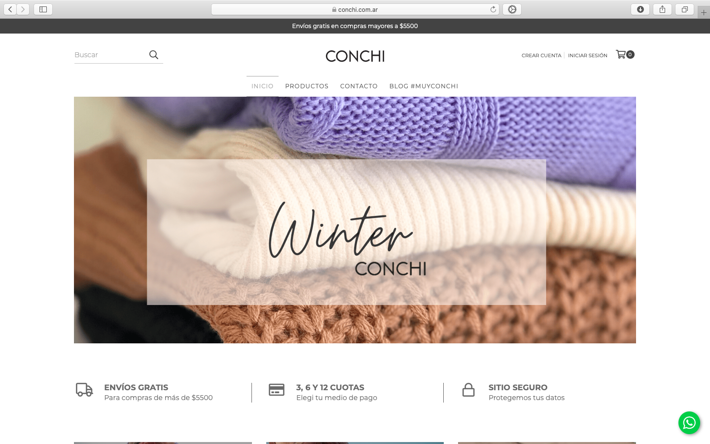 Camila Web Design - Últimos trabajos