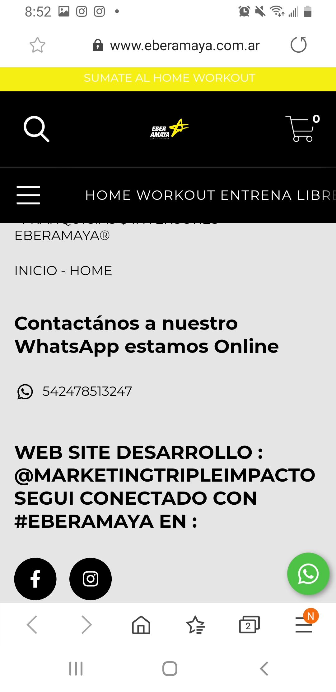 MARKETING TRIPLE IMPACTO - Últimos trabajos