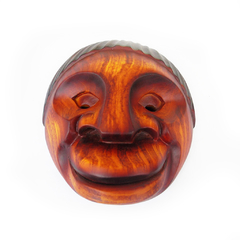 Máscara artesanal tallada en madera de Sibundoy, Putumayo. Expresiones. en internet
