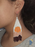 Sun pendant earrings in beads on internet