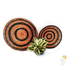 decorative plate in seje palm