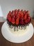 TORTA DE 3.5 KG DECORACION FRUTILLAS Y DRIP CAKE