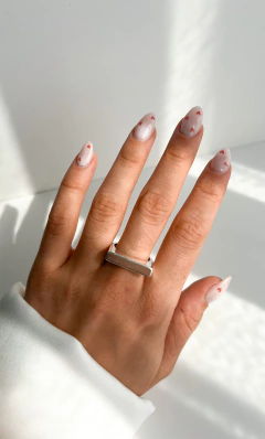 Anillo Juno Acero Blanco