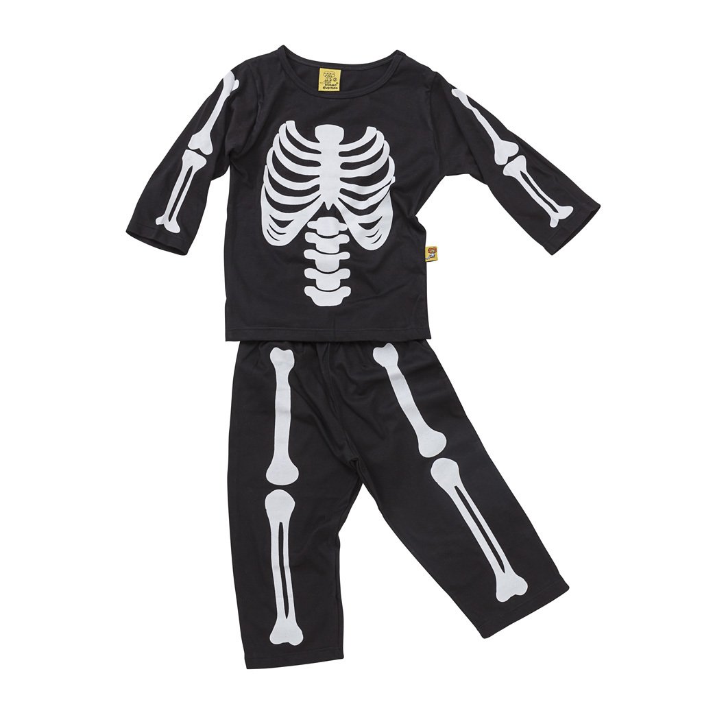 Pijama Esqueleto Brilha no Escuro - Pijama Divertido