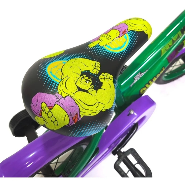 Bicicleta Infantil Rod 12 Disney Hulk - Casa Marcelo