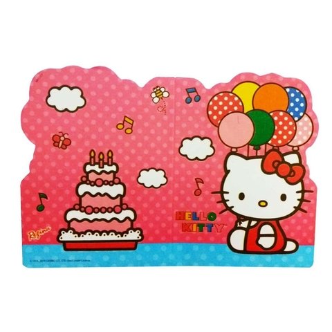 Toalha de Mesa Hello Kitty 1,20m x 1,80m - Tete Festas