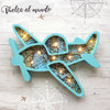 AVIONETA LED AGUAMARINA