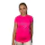 Remera deportiva running de mujer color rosa tela fit