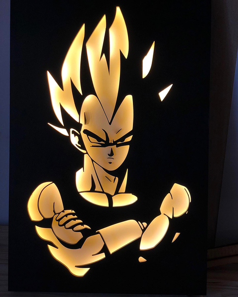 Comprar Vegeta en Led it be cuadros brillantes Comprar Vegeta en Led it be cuadros brillantes