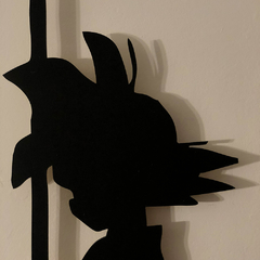 Cuadro led Goku a pilas 60cm alto Cuadro led Goku a pilas 60cm alto