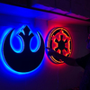 Star Wars Símbolo de la Resistencia azul