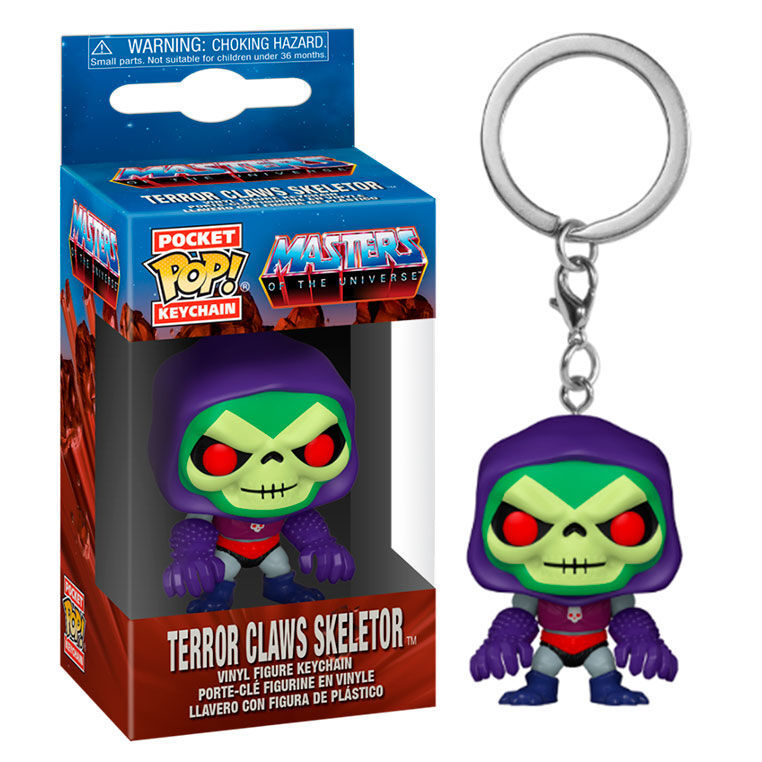 Chaveiro Funko Pop Pocket Masters Of The Universe Terror Claws Skeletor