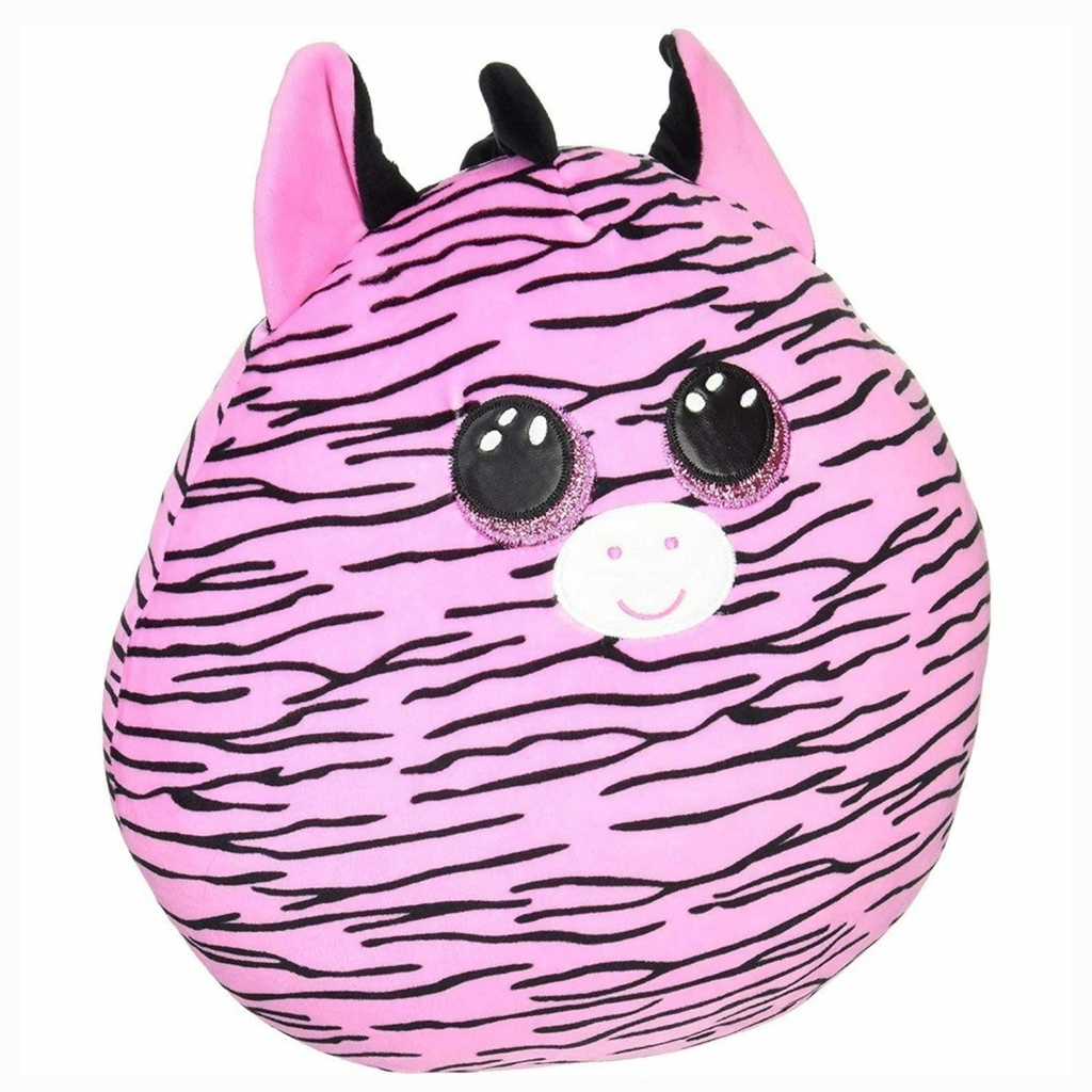 TY Squish-A-Boos 25cm Plush Xander the Zebra main image 1
