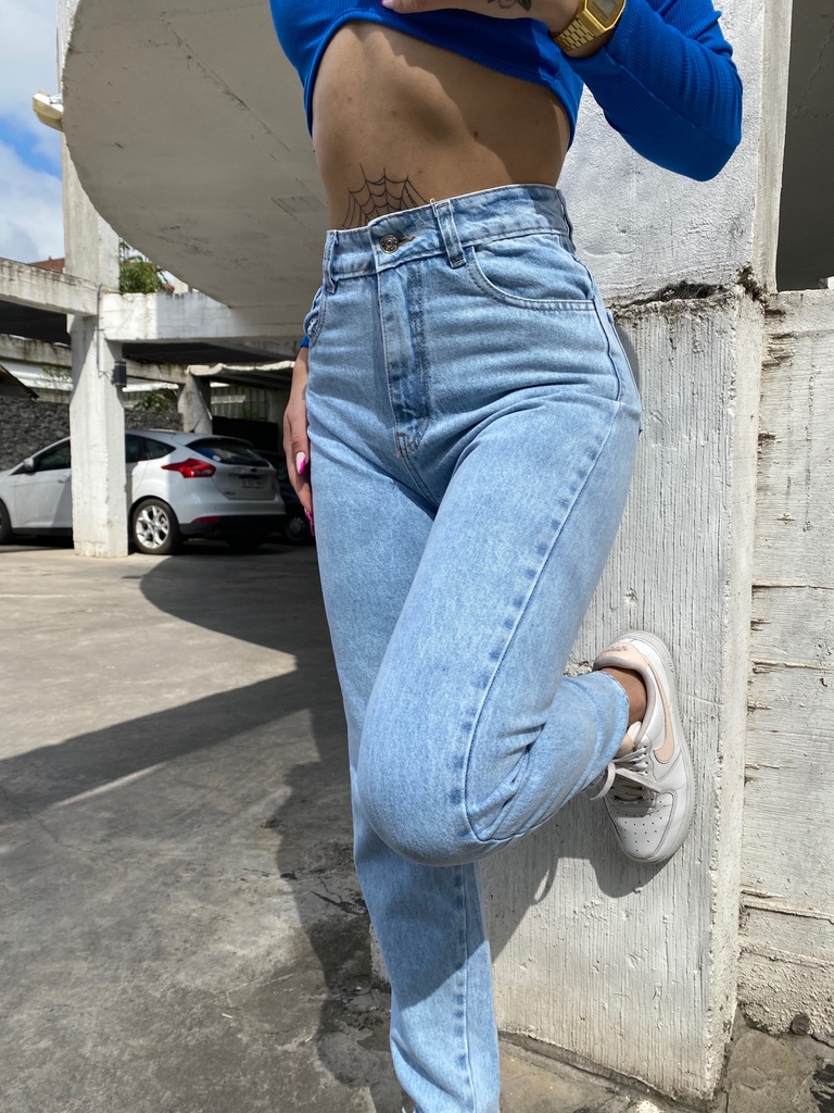 Jean mom liso - Comprar en malibu