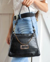 Cartera Negra Tusol Reina