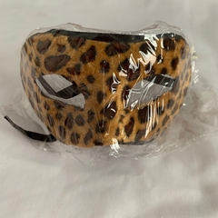 Antifaz Leopardo Marron Animal Print