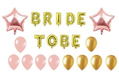 COMBO GLOBOS - BRIDE TO BE