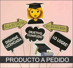Props Graduacion Egresado - A PEDIDO