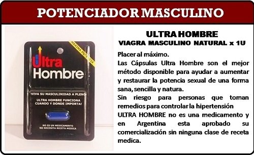 Pastilla Viagra Ultra