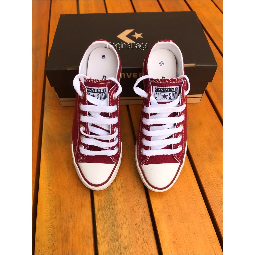 Zapatillas Converse bordo bajas - Regina Bags