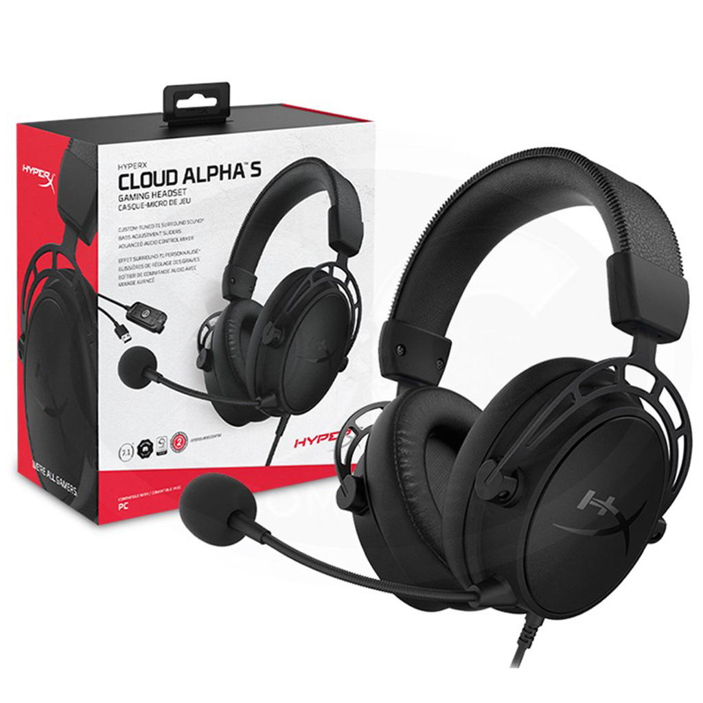 HP HEADPHONES HYPERX CLOUD ALPHAS BLACK - EU Supplies