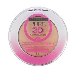 Polvo compacto Maybelline Pure Makeup 3D Beige Radiante x 9g