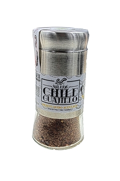 Salt with Guajillo Pepper (light spicy, acidulated) - buy online