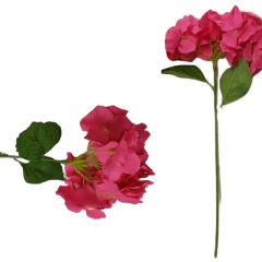 Vara Flor Artificial de Hortencias 45cm Colores