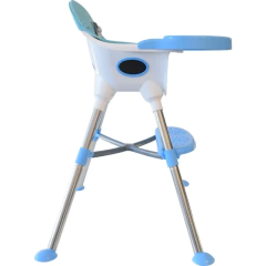 Imagen de Silla De Comer 3 en 1 Mecedora Alta y Baja Con protección entrepierna para bebes