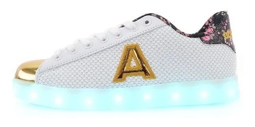 OUTLET Zapatillas Niña Addnice Led Metalic In Cbl