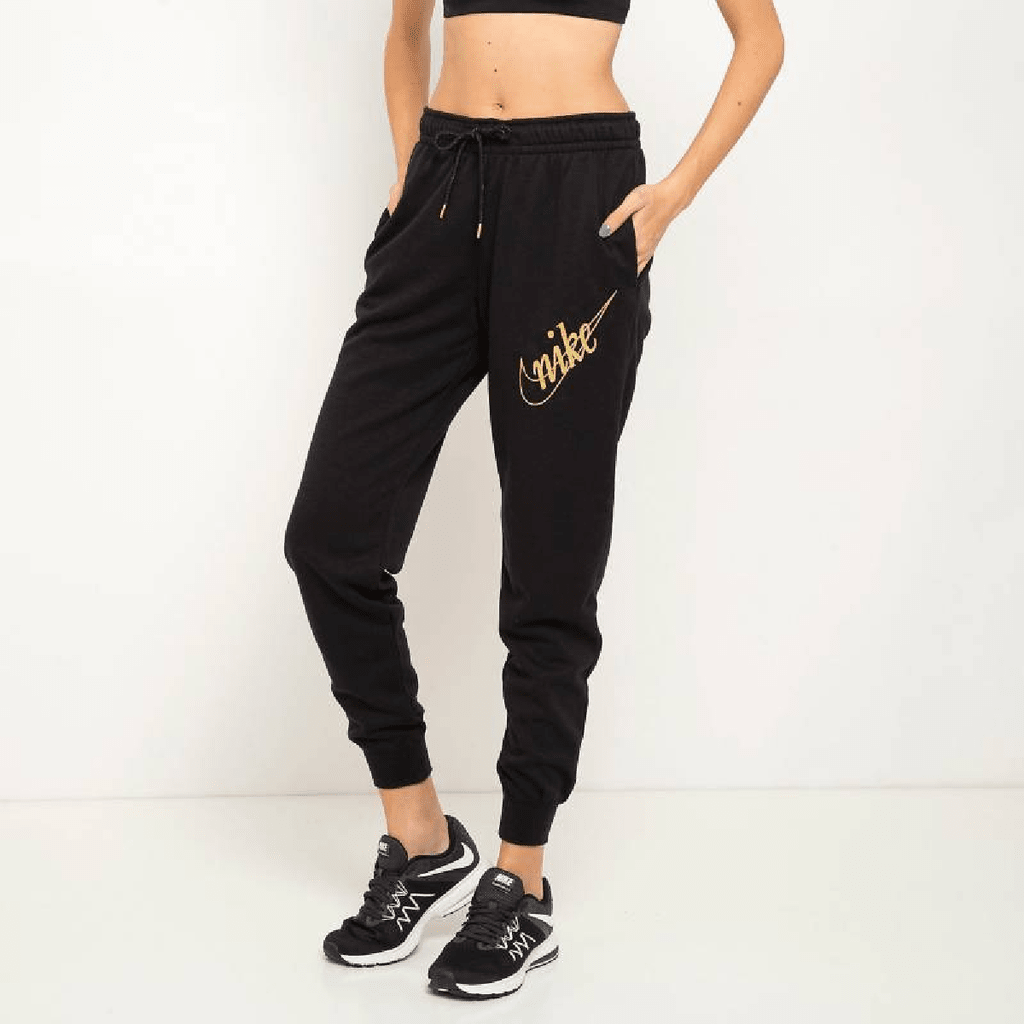 Pantalon Jogging mujer nike GLITTER BV4528-010 - corner