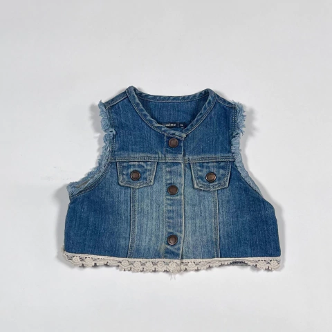 TALLE XL ( 12 MESES ) - CHALECO JEAN - MIMO