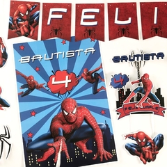 Kit decoración para cumpleaños Spiderman