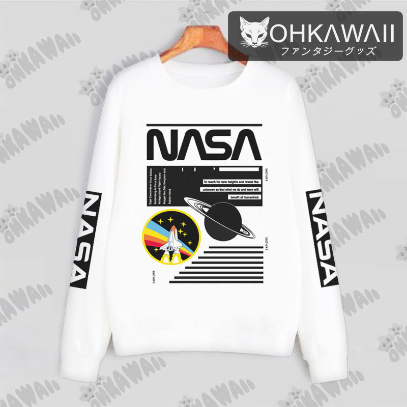Nasa Space - Buzo Unisex Algodón - Aesthetic Vaporwave