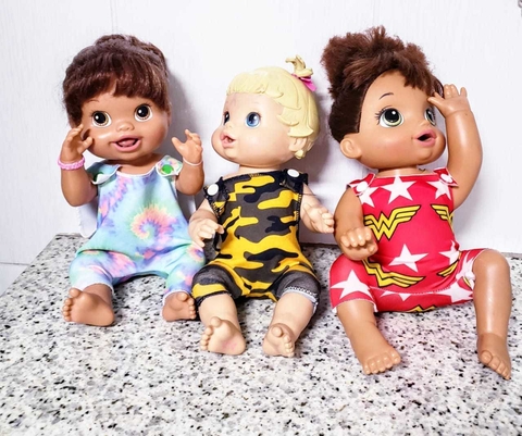 Kit Roupas para Boneca Baby Alive 20