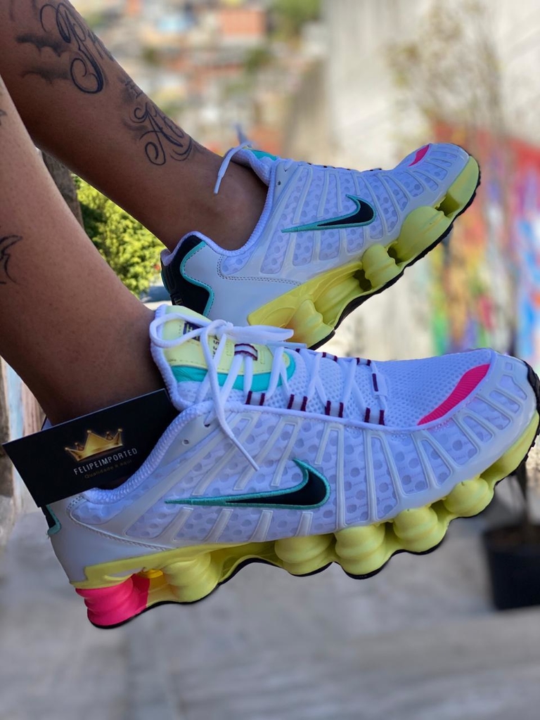 nike 12s molas colorido