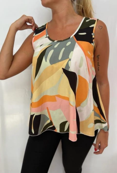 Imagen de MUSCULOSA FLORIDA ESTAMPADA