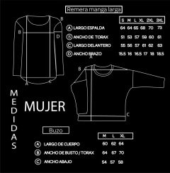 Remera Uno Negro Manga Larga P/MENOR - tienda online