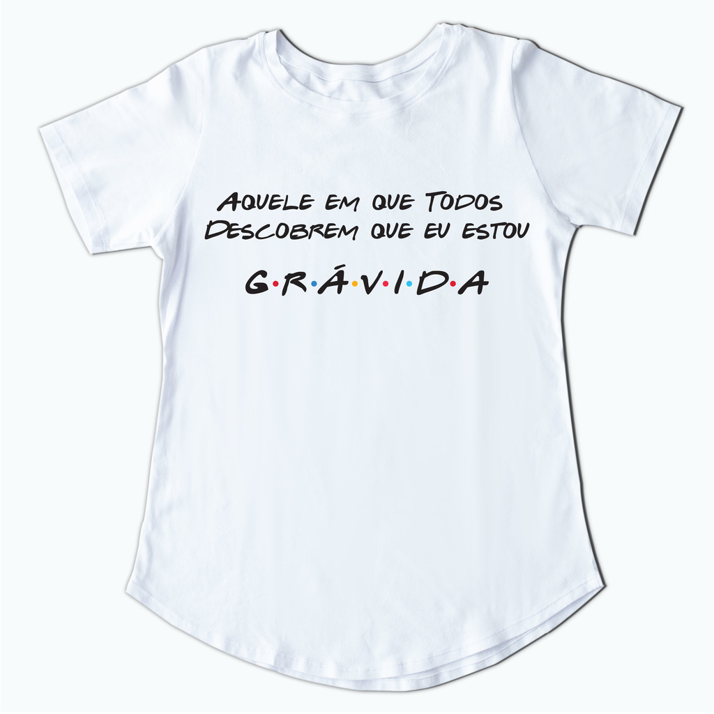 Camiseta Gestante Friends - Comprar em Bebê Criativo