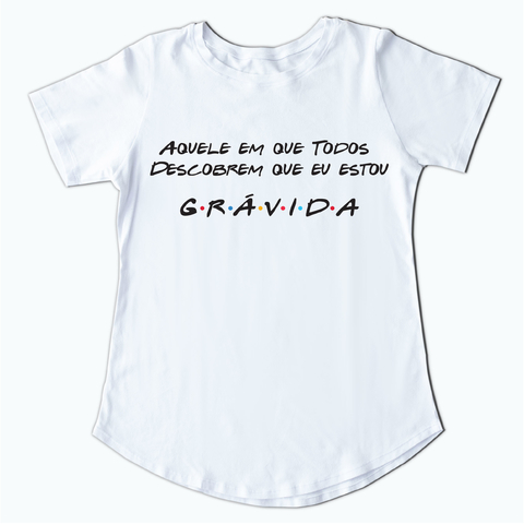 Camiseta Gestante Deu Positivo - Bebê Criativo