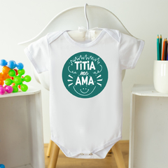 Body Bebê Titia Me Ama - comprar online