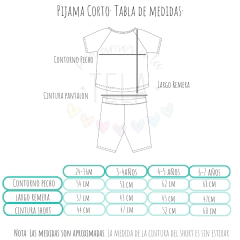 PIJAMA CORTO - Azulino en internet