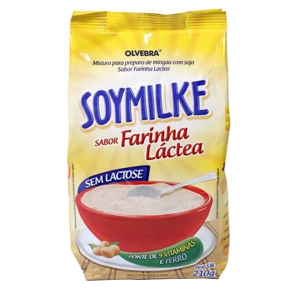 Mingau sabor Farinha Láctea Soymilke Olvebra 210g Mingau sabor Farinha Láctea Soymilke Olvebra 210g