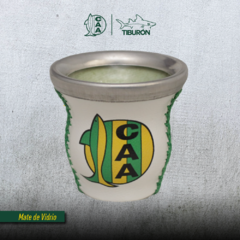 Mate de vidrio
