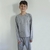 Pijama infantil galaxia gris - comprar online