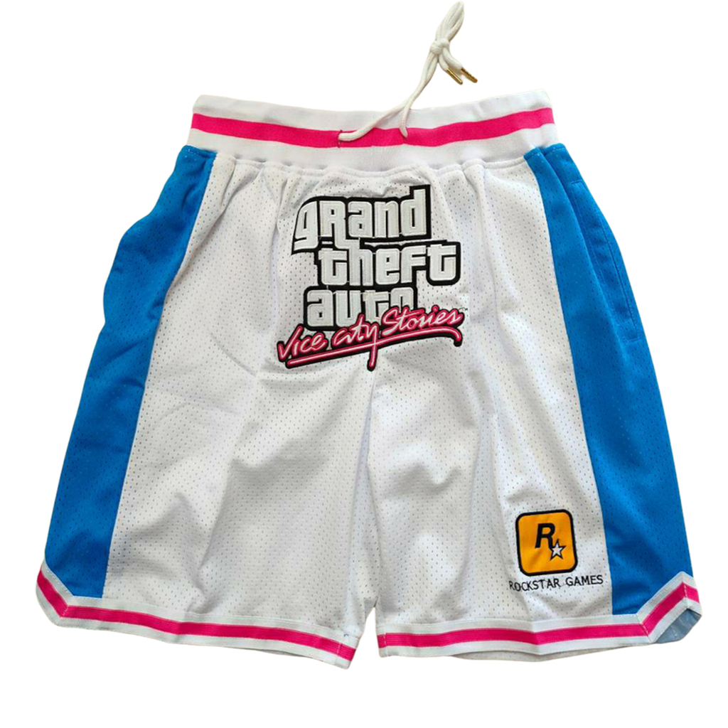 Bermuda Short Tipo NBA Retro GTA Vice City - KITCH TECH