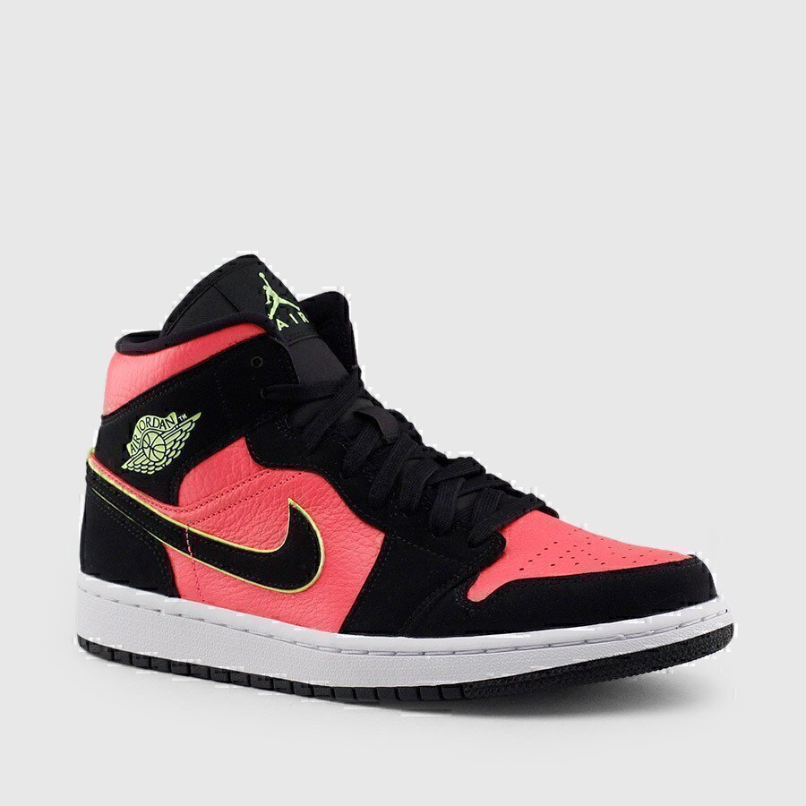 Zapatillas Nike Air Jordan 1 Mid Fluo - KITCH TECH