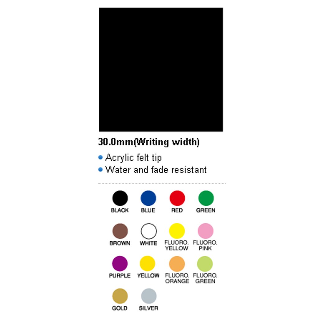 Marcador Artline Poster Marker 30mm C/ Tinta