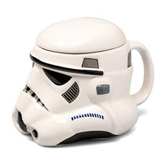 Taza Ceramica C/ Tapa Stormtrooper Star Wars - KITCH TECH